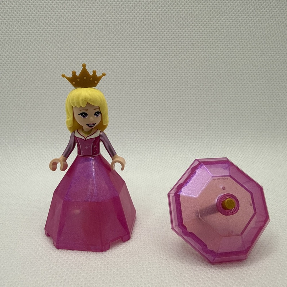 LEGO Disney Princess Aurora Replacement Minifigure Umbrella Jewel Dress